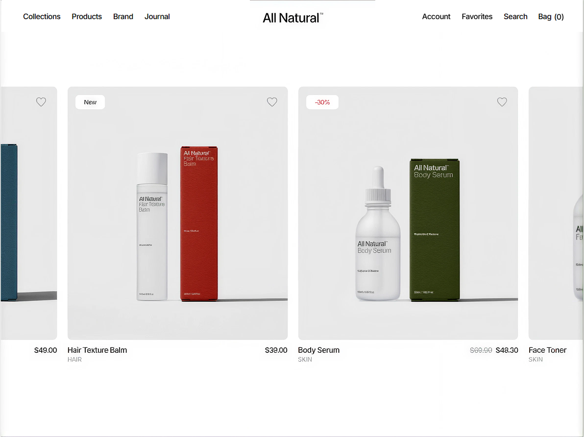 Ecommerce project example